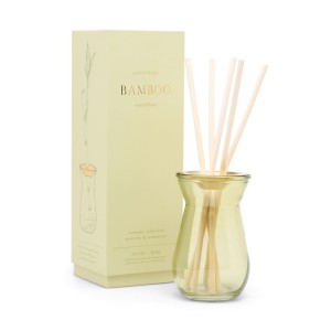 Ароматизотор в зелено стъкло Flora Bulb - Бамбук